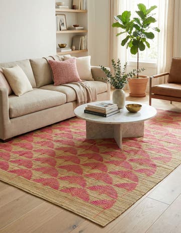 7' 3 x 9' 10 Hand Woven Kilim Modern Wool Rug