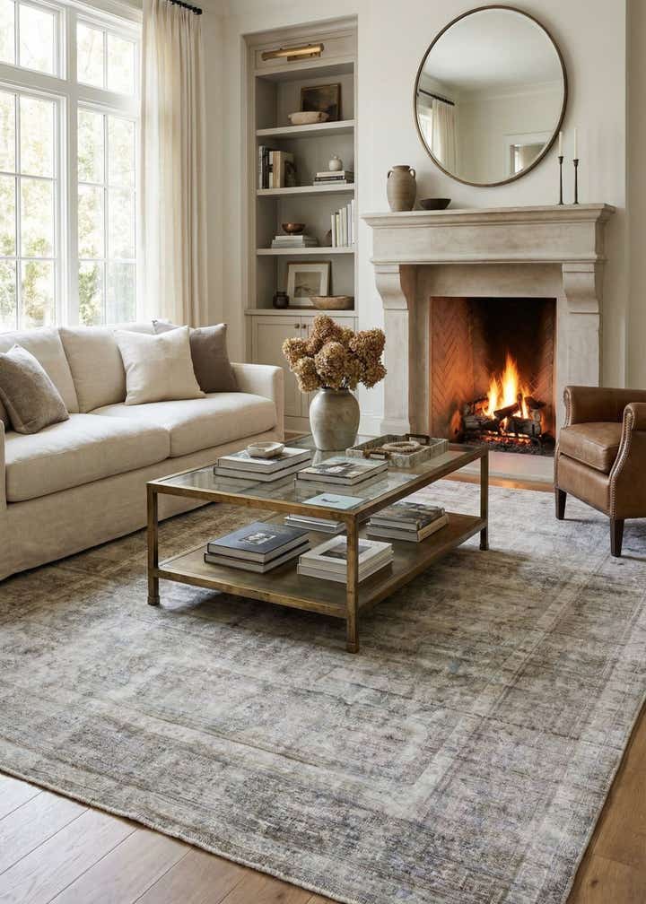 9' 8 x 11' 10 Hand Knotted Ultra Vintage Persian Wool Rug