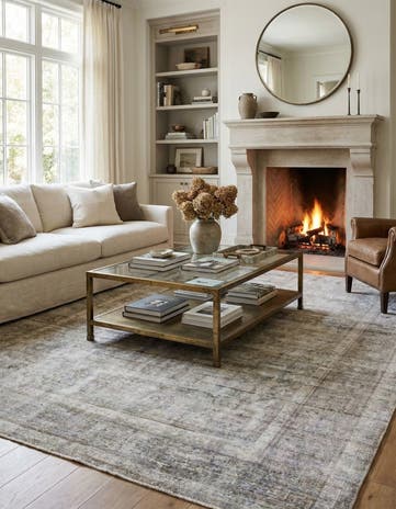 9' 8 x 11' 10 Hand Knotted Ultra Vintage Persian Wool Rug