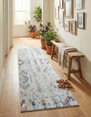 2' x 8' Kamala Washable Runner Rug