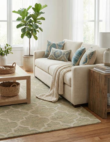 5' x 8' 1 Luna Wool Rug