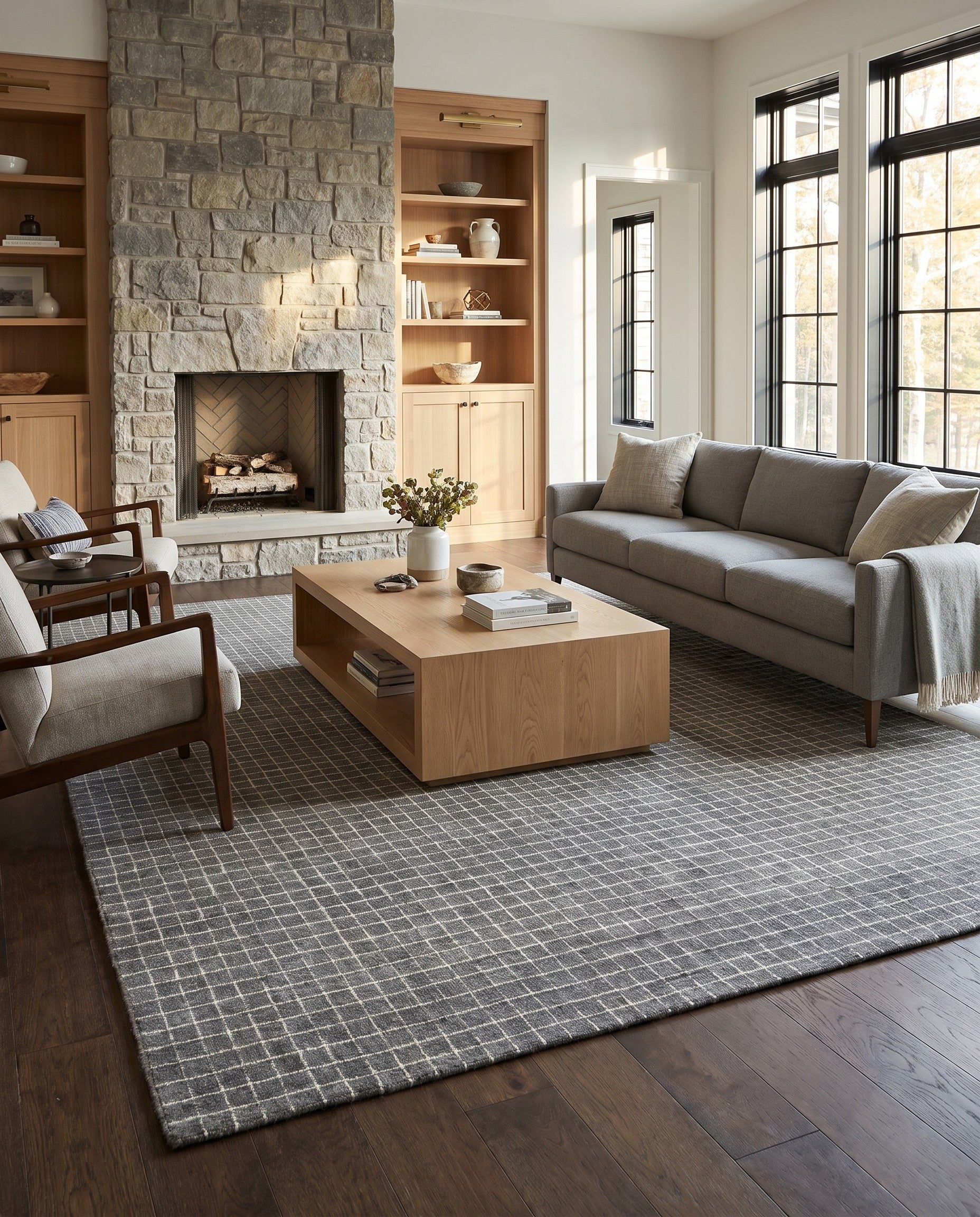 9' x 12' Heritage Line Wool Rug