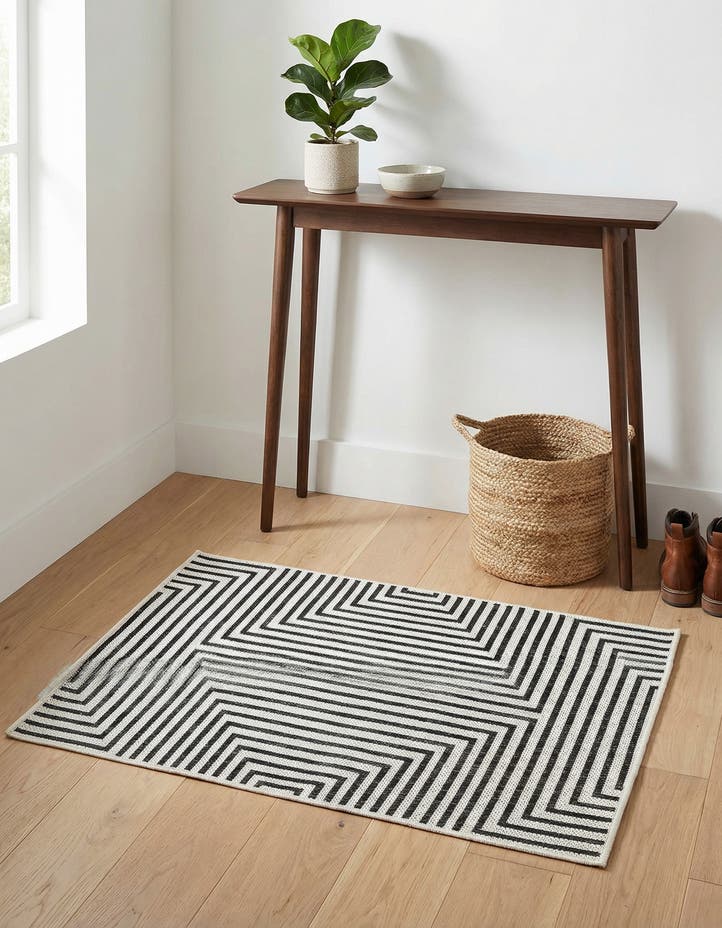 2' x 3' Easy-Clean Modern Indoor / Outdoor...