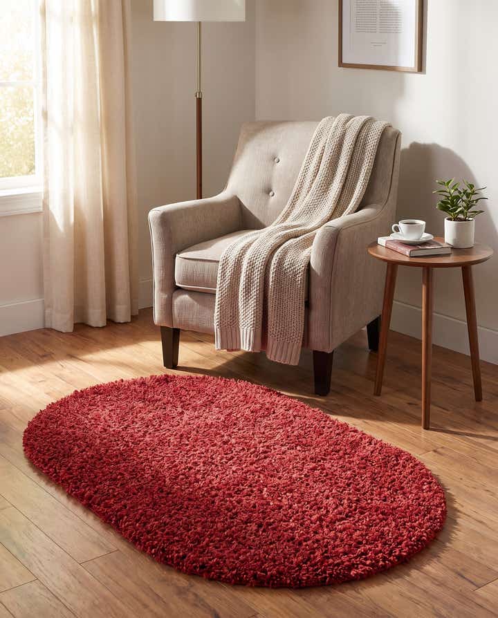 3' x 5' 3 Zermatt Shag Oval Rug