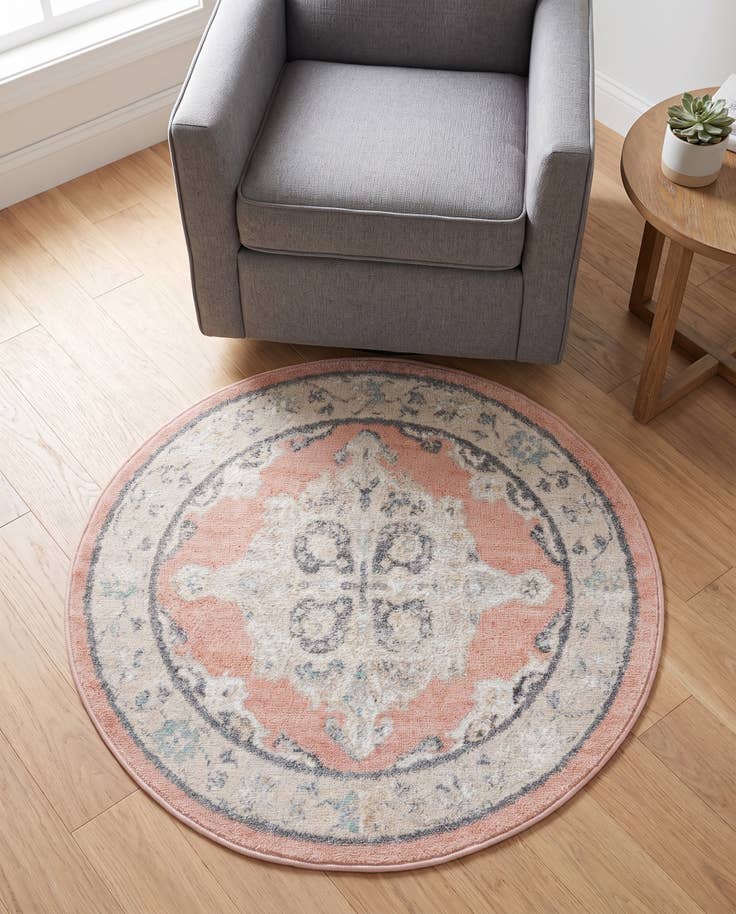 Detail image of 3' 3 x 3' 3 Parker Round Rug