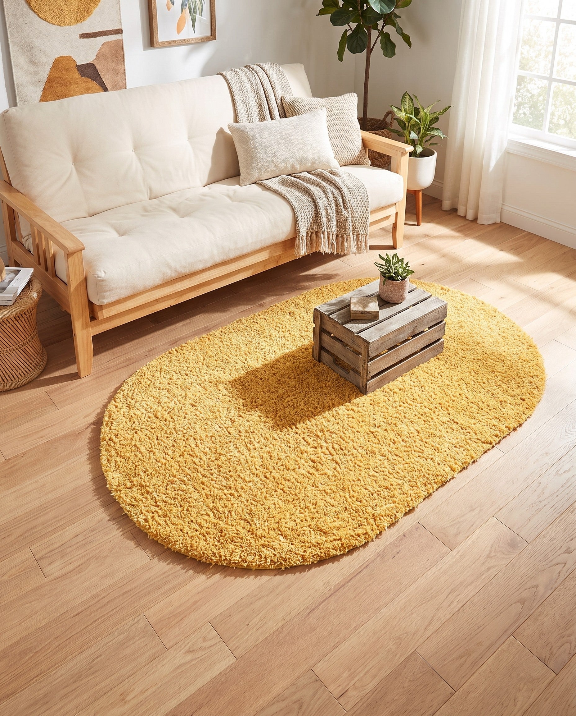 3' x 5' 3 Zermatt Shag Oval Rug