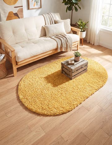 3' x 5' 3 Zermatt Shag Oval Rug