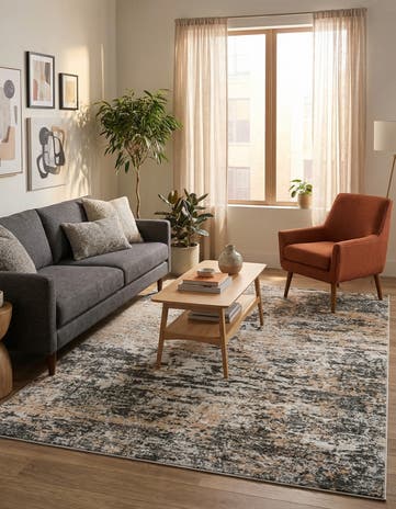 6' 1 x 9' Leipzig Rug