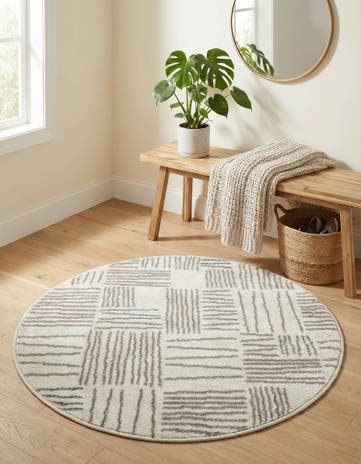 3' x 3' Hanahan Round Rug