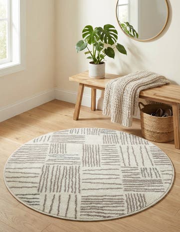3' x 3' Hanahan Round Rug