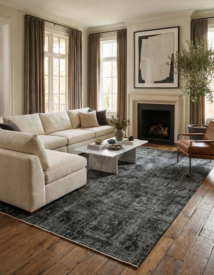 Detail image of 8' 4 x 10' 9  Hand Knotted Ultra Vintage Persian Wool Rug