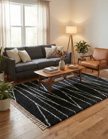 7' 10 x 10' Serenity Shag Rug