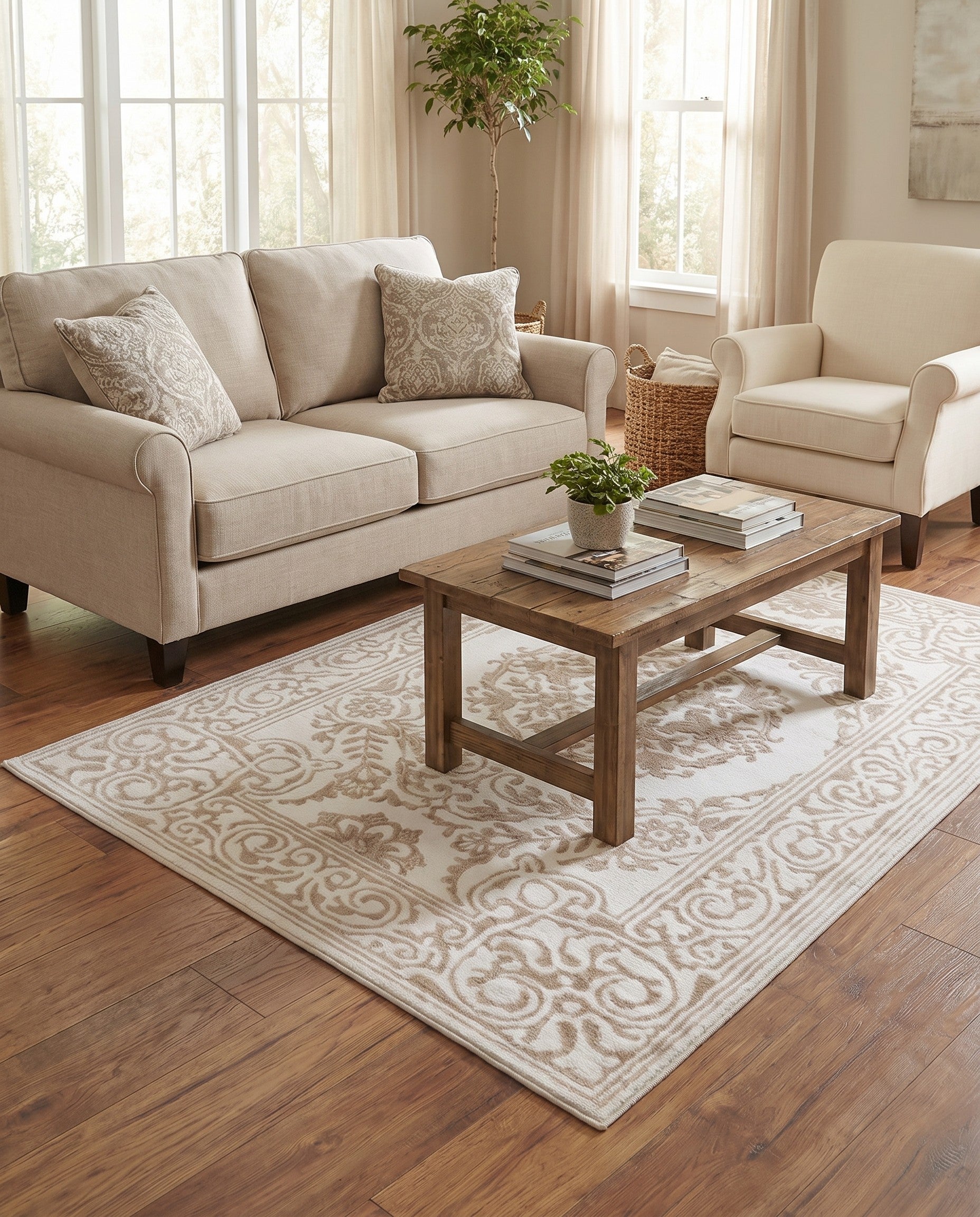4' x 6' Hermitage Rug