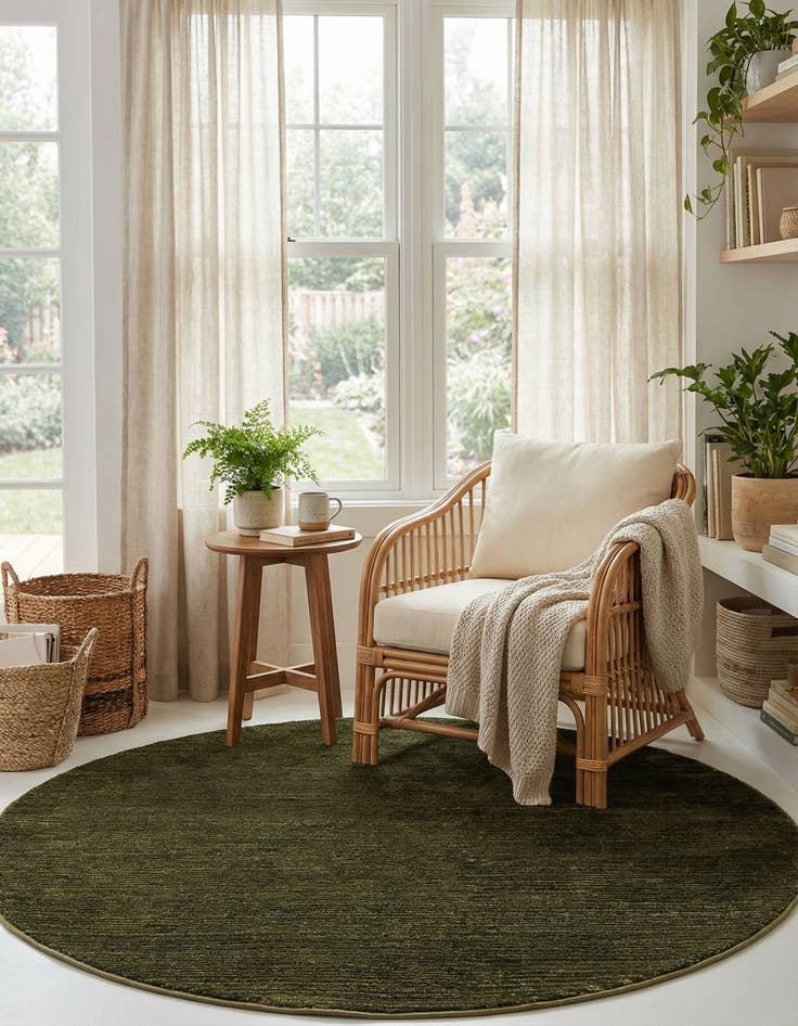 Detail image of  4' x 4' Finsbury Round Rug