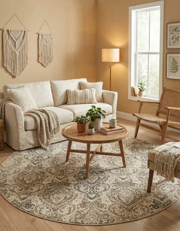 8' x 8' Sahara Round Rug