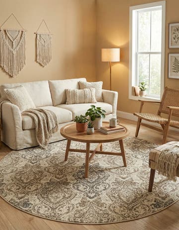 8' x 8' Sahara Round Rug