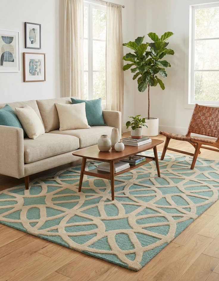 Detail image of 5' x 8' Luna Rug