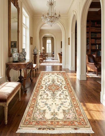 2' 8 x 7' 1 Tabriz Runner Rug