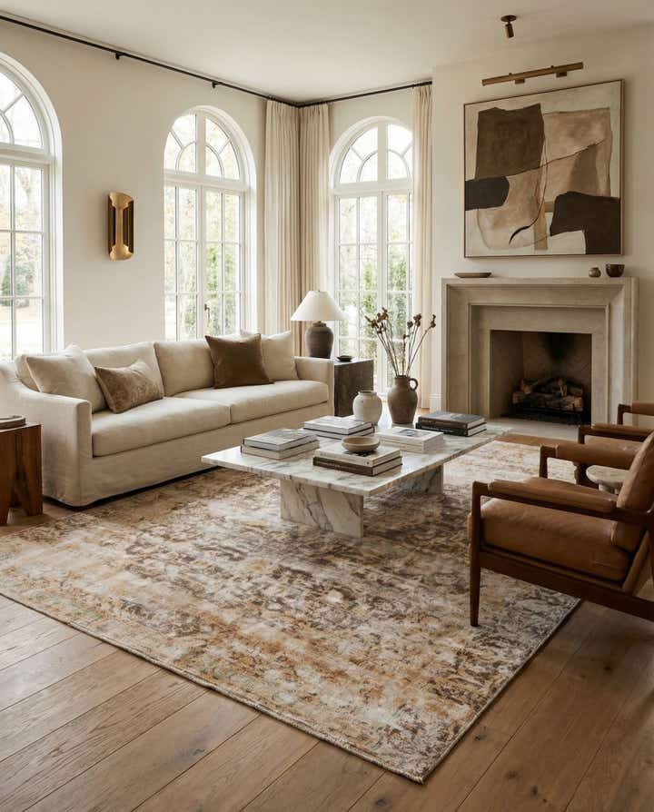 8' 7 x 12' 4 Hand Knotted Ultra Vintage Persian Wool Rug