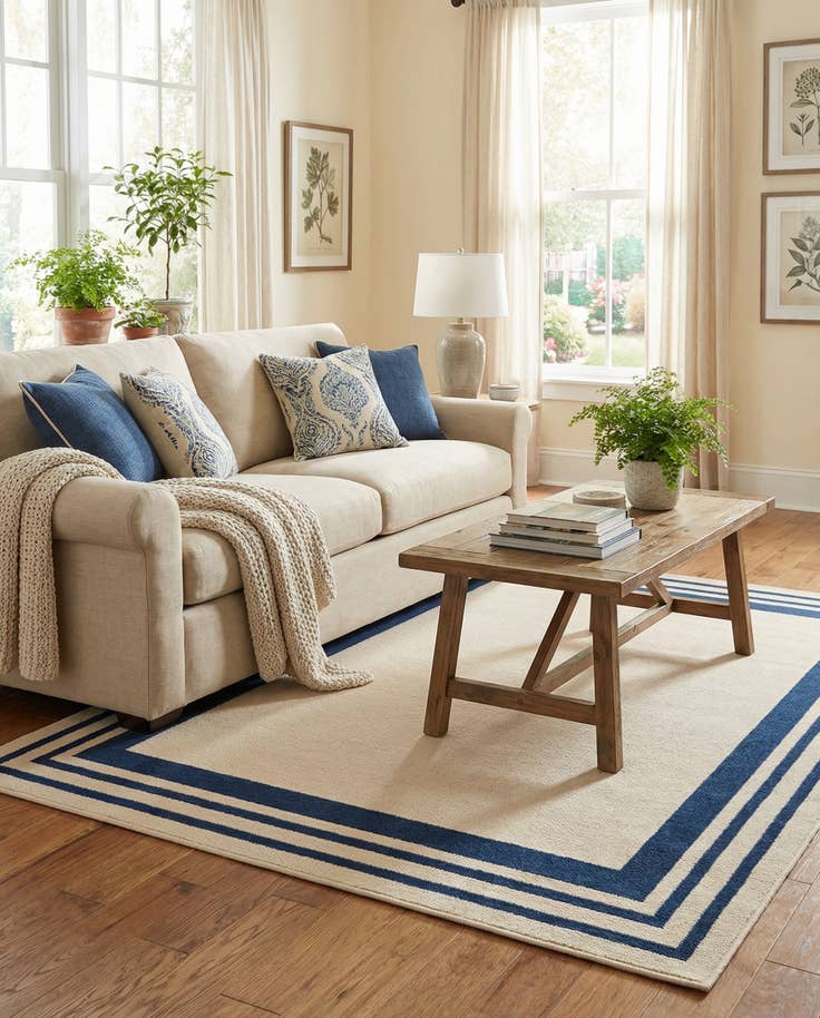 Detail image of 7' 10 x 10' Easy-Clean Aruba Indoor / Outdoor Rug