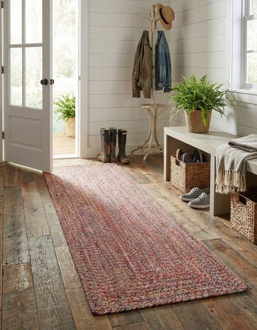 2' x 8' Easy-Clean Eco Verse Washable Indoor / Outdoor Runner Rug