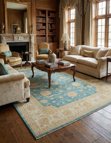 8' 4 x 11' 2 Kaizar Wool Rug
