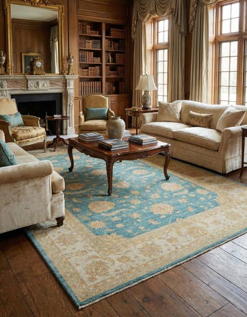 8' 4 x 11' 2 Kaizar Wool Rug