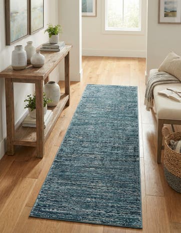 Blue Finsbury Runner Rug