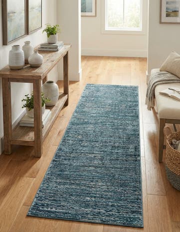 Blue Finsbury Runner Rug