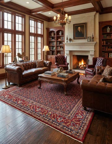 10' 11 x 13' 3 Endjalas Wool Rug