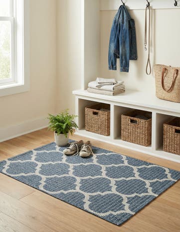 Navy Blue Georgia Rug