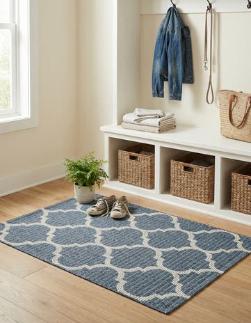Navy Blue Georgia Rug