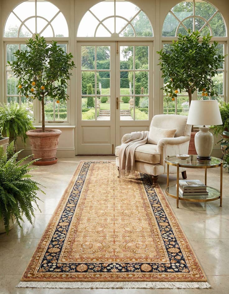 Detail image of  2' 6 x 8' Mood Wool Runner Rug