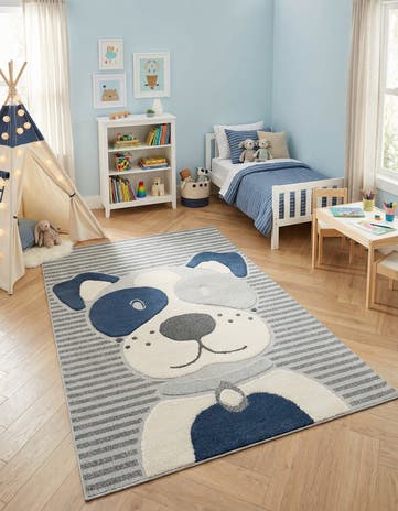 6' x 9' Whimsy Kids Rug