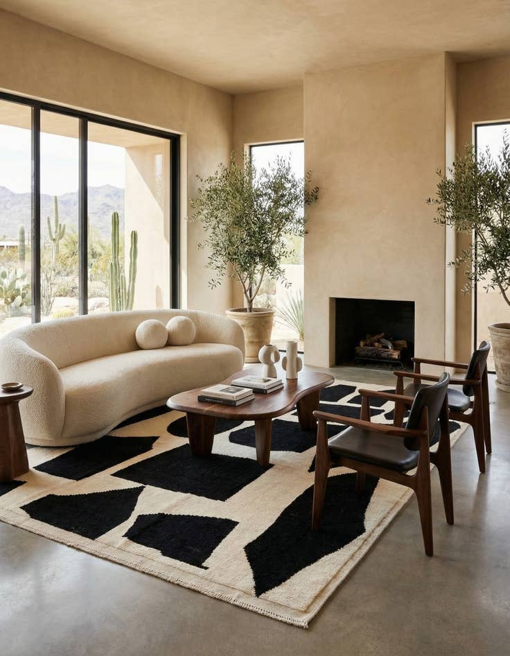 Detail image of 9' x 12' 7  Hand Knotted Beni Marok Rug