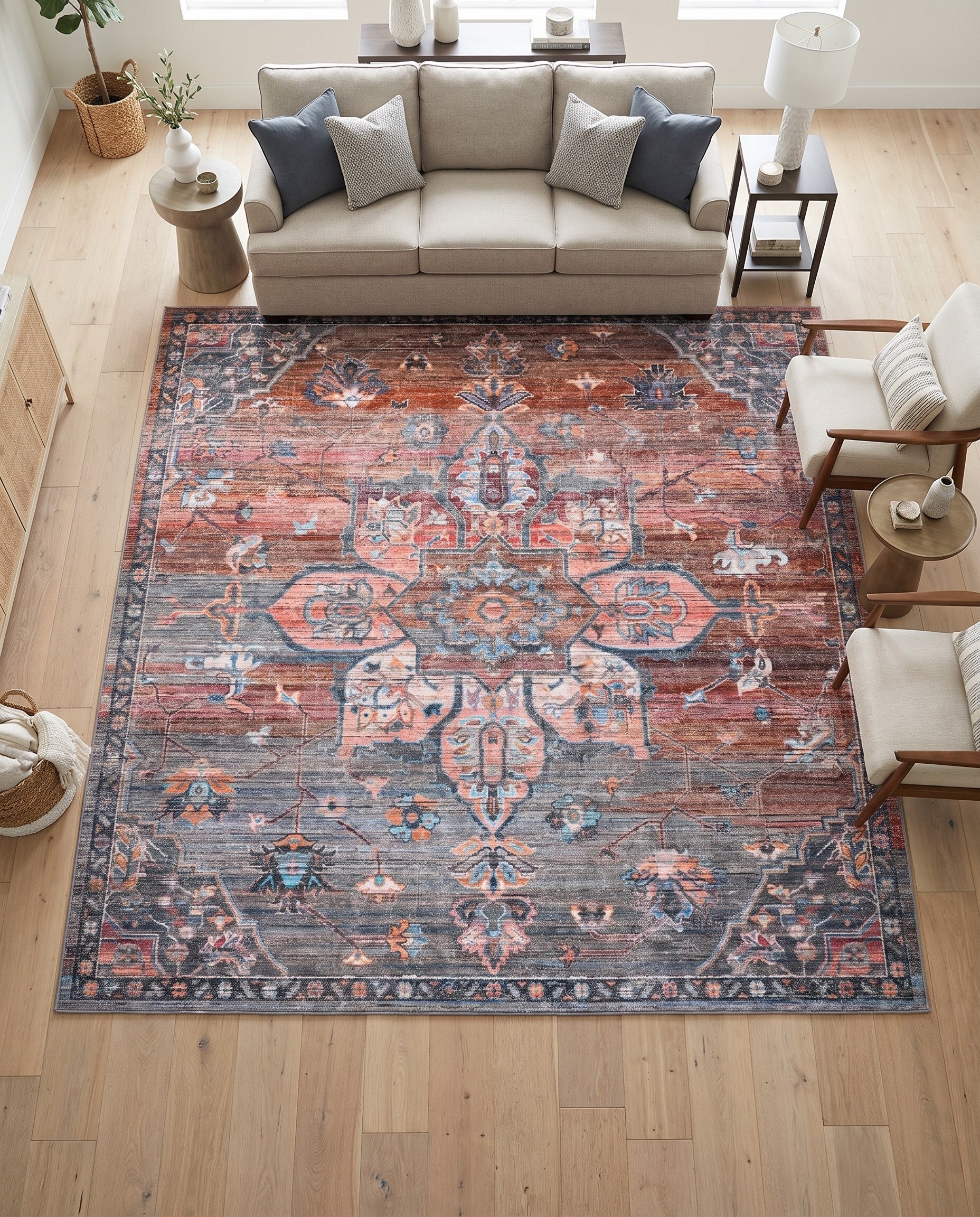10' 6 x 10' 6 Nostalgia Square Rug