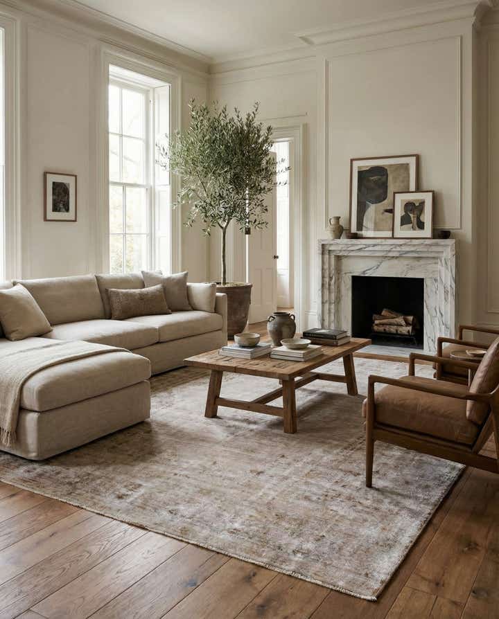 10' 7 x 13' 8 Hand Knotted Ultra Vintage Persian Wool Rug