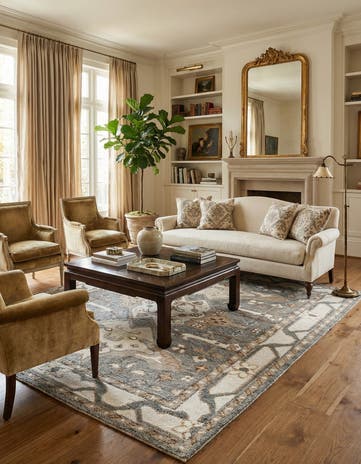 9' x 12' Hand Knotted Sultan Signature Rug