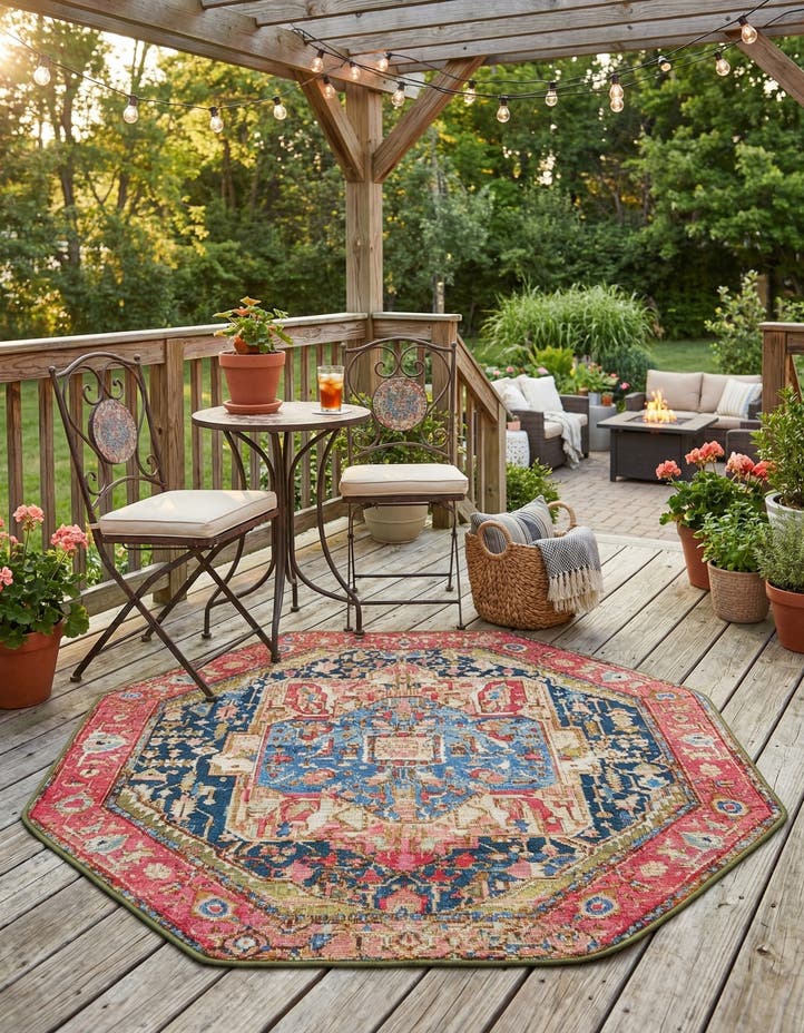4' x 4' Easy-Clean Traditional Indoor / Ou...