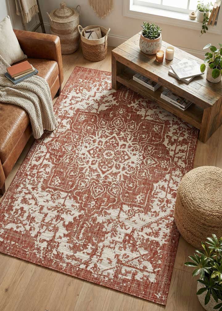 5' 3 x 8' Easy-Clean Jill Zarin Dubai Indoor / Outdoor Rug