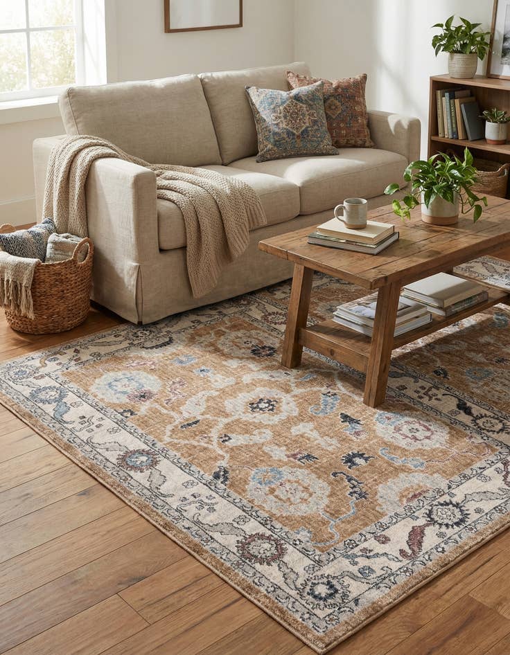 Detail image of 4' x 6' Eco Traditional Rug