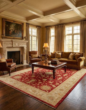 8' 4 x 11' 2 Kaizar Wool Rug