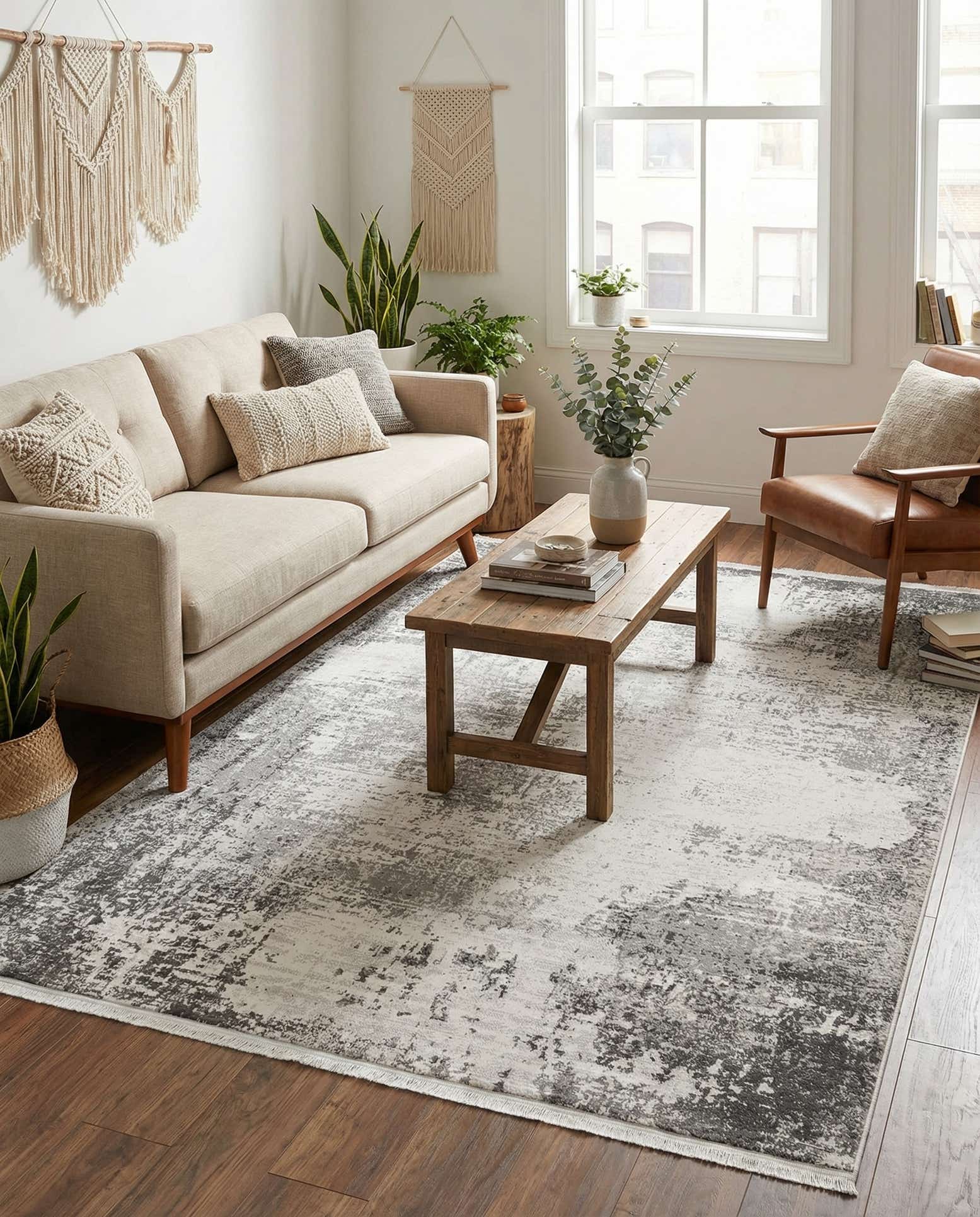 5' 2 x 7' 10 New Vintage Rug