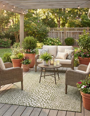 4' x 6' Easy-Clean Jill Zarin Cape Town Indoor / Outdoor Rug