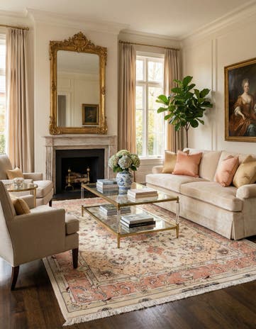 5' x 7' 3 Tabriz Rug