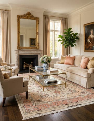 5' x 7' 3 Tabriz Rug