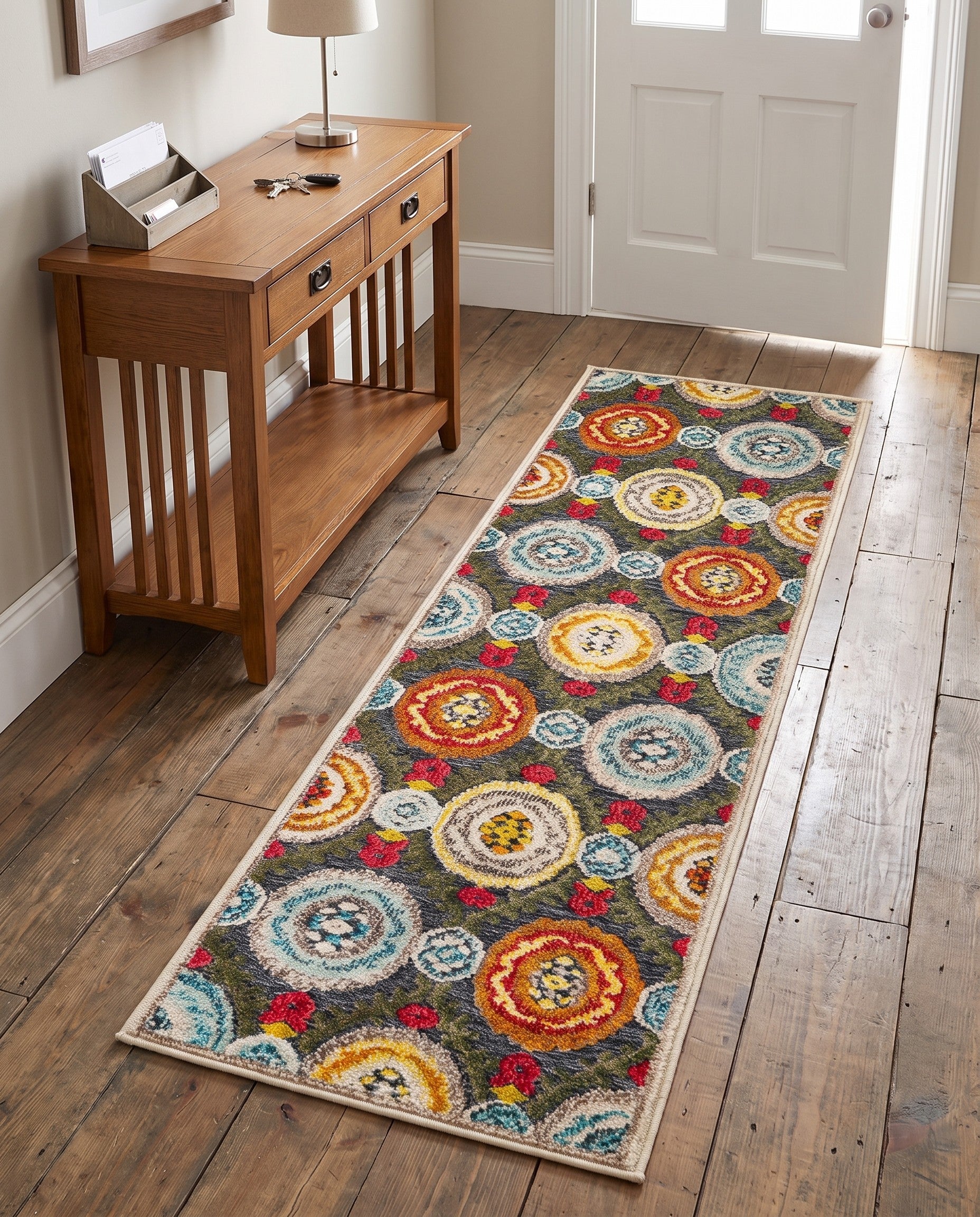 2' x 6' Easy-Clean Casablanca Indoor / Outdoor Runner Rug