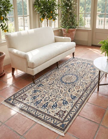 3' 10 x 6' 3 Nain Wool Rug