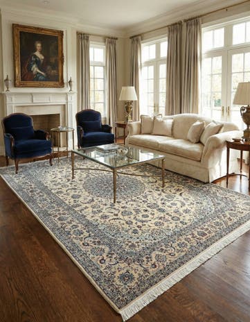 6' 9 x 9' 10 Nain Rug