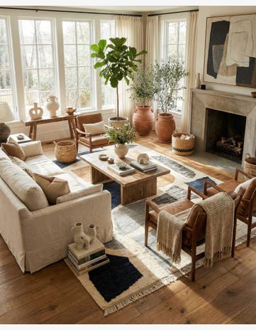 10' 2 x 14' 5 Hand Knotted Moroccan Wool Rug